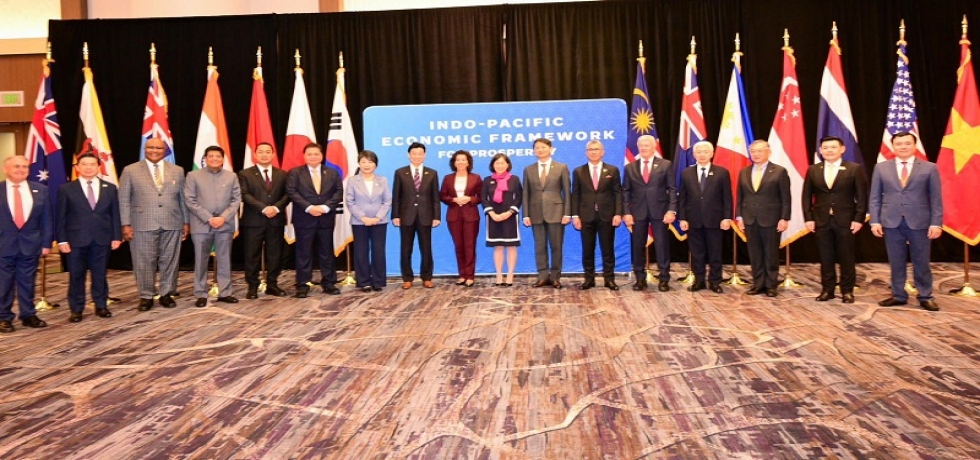 3rd In-person Ministerial meeting of the Indo-Pacific Economic  Framework for Prosperity (IPEF).
